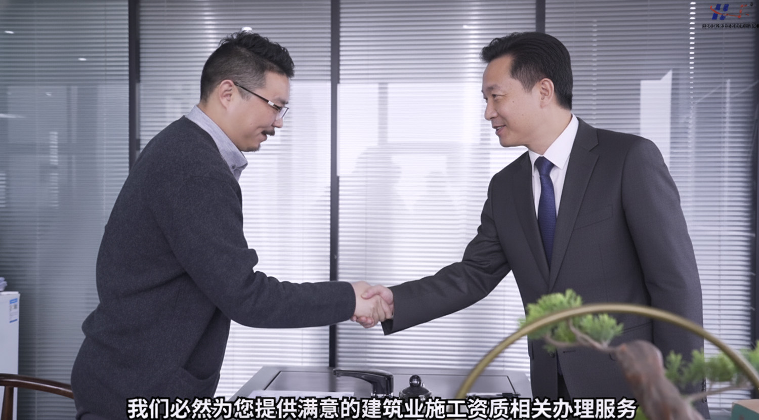 鸿泰丰团队与客户合作现场合影